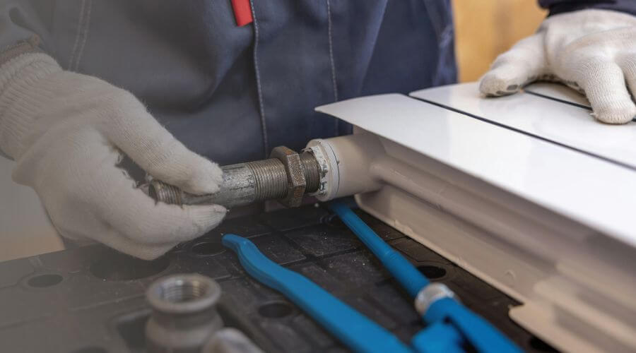 Professional water heater repair services in Wilmore, KS